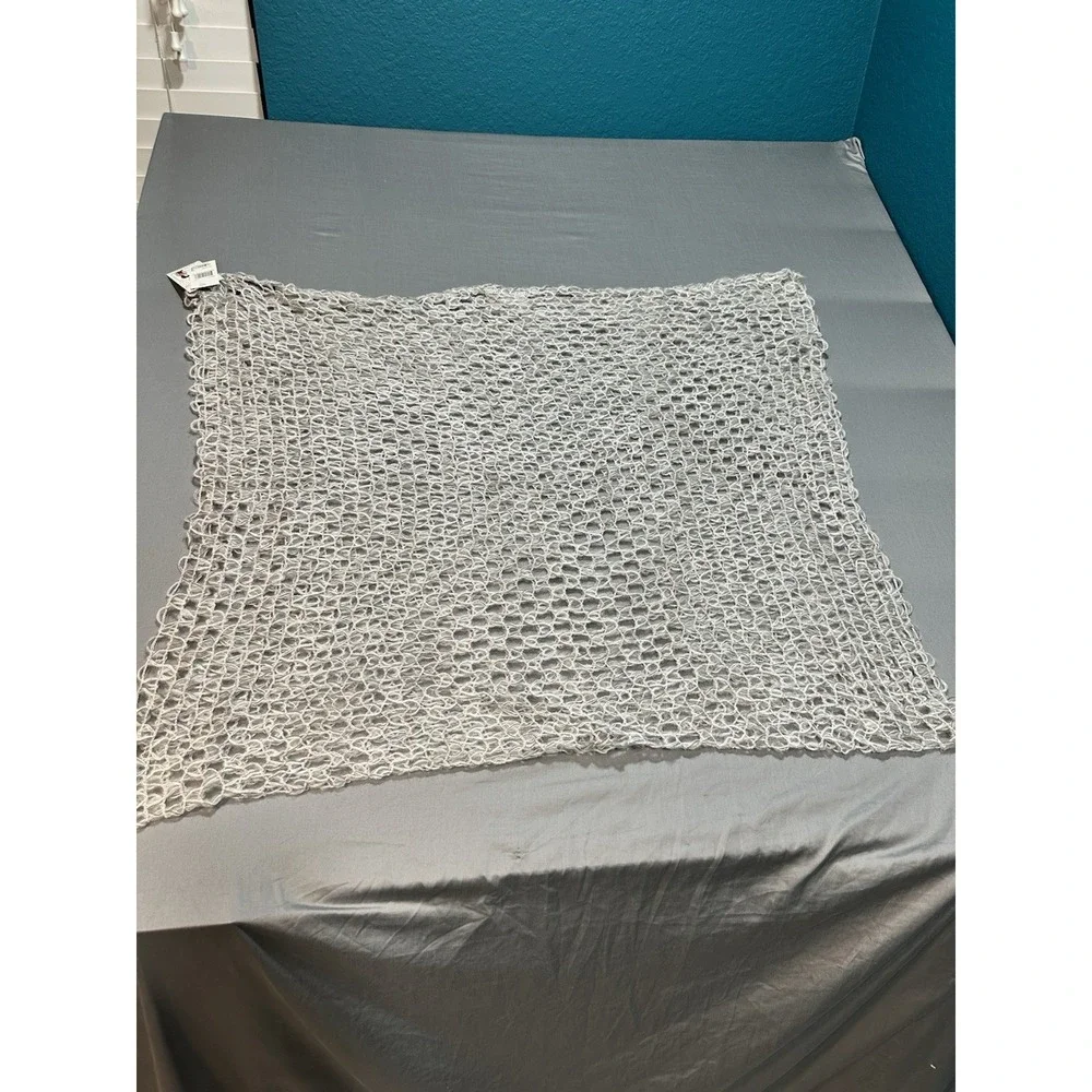 NWT Cejon‎ Gray/Pink Infinity Wrap Scarf